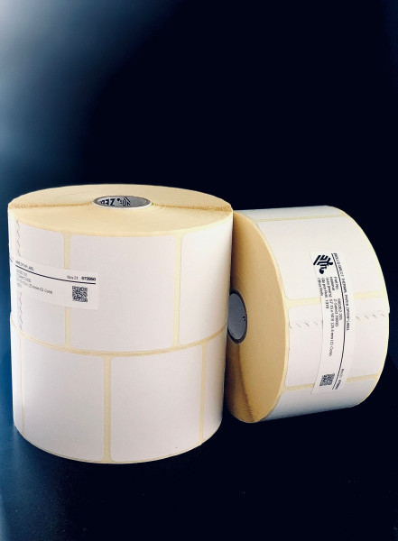 Klebe-Etikett, TD, 57x51mm, 1370/Rolle