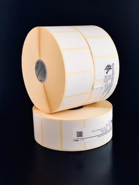 Klebeetiketten 38x25 2580 pro Rolle